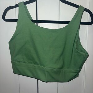 Lime Green Sports Bra